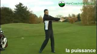 la puissance au golf