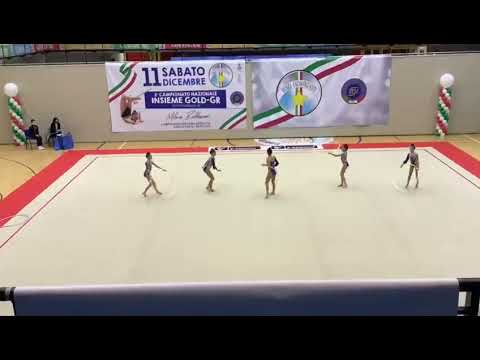 Alessia Ciapanna -  Campionato Nazionale d' insieme Gold - 5 cerchi Caorle 11-12-2021