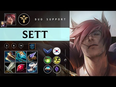 Sett Support vs Thresh - KR Diamond Patch 26.02
