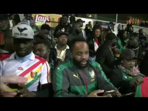 Ambiance après la rencontre Guinée - Cameroun à Bruxelles