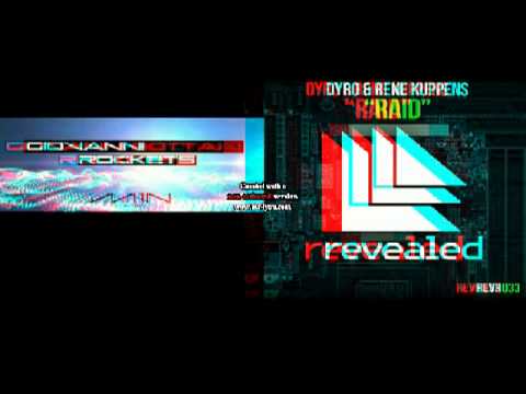 Hardwell & Dannic vs Dyro & Rene Kuppens - Raid Rockets (Michele MTR Mashup).avi