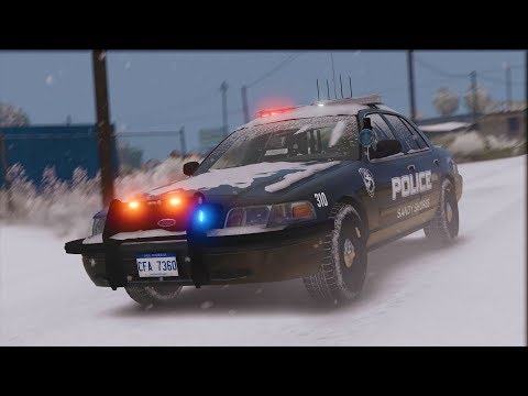 LSPDFR - Day 907 - Freak Blizzard