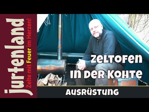 Zeltofen in der Kohte - Jurtenland