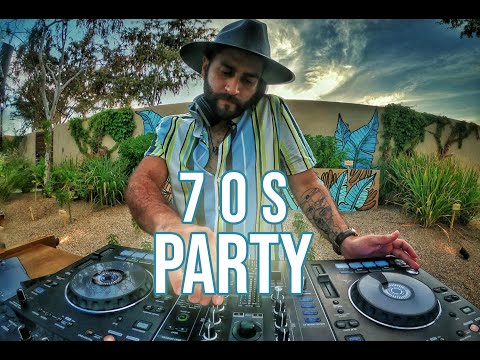 Fiesta 70s (70s party mix, éxitos para bailar como Lobo Vazquez) | Dj Ricardo Muñoz / live from Cabo