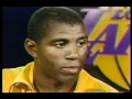 Magic Johnson Interview 1989 90
