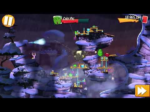 Angry Birds 2 Level 366 Chef Pig Boss Fight