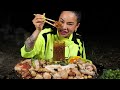 Mukbang Thái Lan Bữa Tiệc Thịt Nướng Trong Rừng