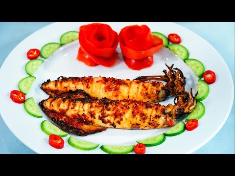 Cách Làm Mực Nướng Muối Ớt Tại Nhà | Công Thức Chuẩn Nhà Hàng | Bếp Son!