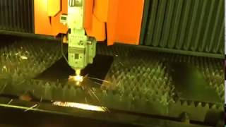 Nukon Fiber Laser cutting with linear motors