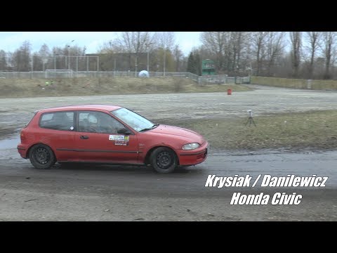 Szombierki Rally Cup 2019 - Runda 1 - Piotr Krysiak / Paweł Danilewicz - Honda Civic