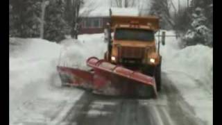 preview picture of video 'Les Excavations de la Chaudière Inc. Big Snow Storm'