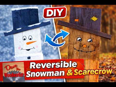 Pallet Scarecrow/Snowman : 9 Steps (with Pictures) - Instructables
