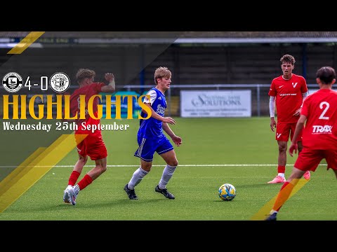 Highlights | Hertford Town U19 Blues 4-0 AFC Dunstable U19 | Wednesday 25th September