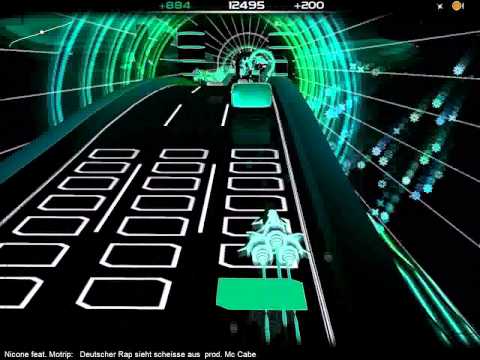 Audiosurf: Nicone feat MoTrip - Deutscher Rap sieht scheiße aus (Instrumental)