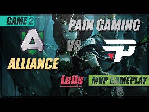 Lelis MVP Gameplay | Alliance vs paiN Gaming | Game 2