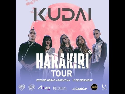 Kudai - Show Completo - Estadio Obras Argentinas - 12-Dic-2025 (Harakiri Tour)