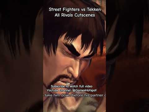 Street Fighters vs Tekken Rivals cutscenes #streetfighter #tekken #paul #law #sagath #dhalsim #viral
