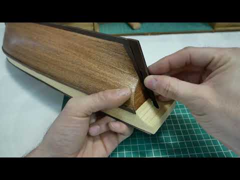 CASCO 33- Como hacer la pala del timón 2. POLARIS - Modelismo Naval