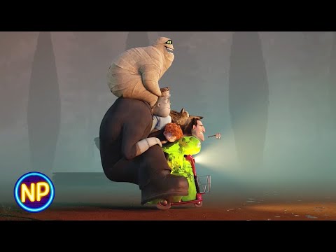 Blobby Gives the Crew a Ride Home | Hotel Transylvania 2 | Now Playing