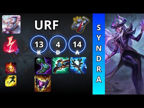 🟣 Syndra URF Gameplay – Unleashed Sphere Burst | League of Legends