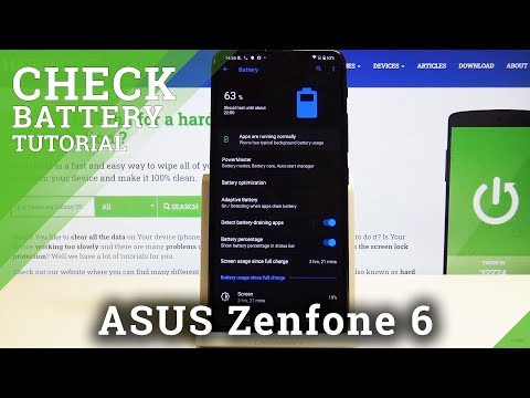 How to Enable Battery Percentage on ASUS Zenfone 6