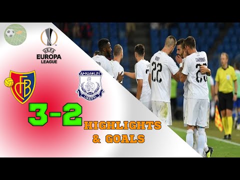 BAZEL FC VS APOLLON LIMASSOL - UEFA EUROPA LEAGUE QUALIFICATION- HIGHLIGHTS
