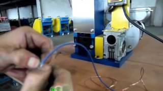 newly developed BS-025 electric copper wire stripping machine ,waste cable peeling recycling machine