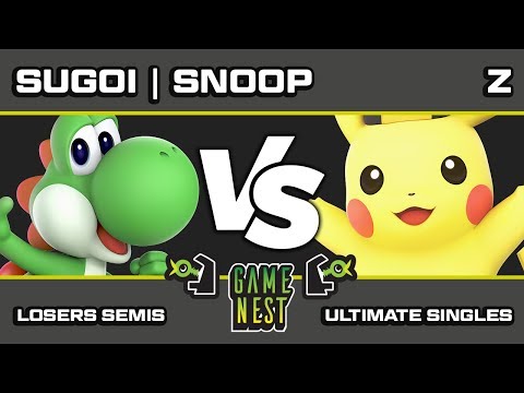 Game Nest Smash It Up: Sugoi | Snoop (Yoshi) vs Z (Pikachu) - Losers Semis