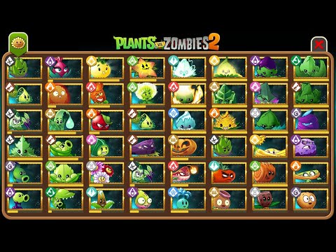 PLANTS VS ZOMBIES 2 | ALL SEED PLANTS and MINT PLANTS ABILITY & POWER UP | PVZ2