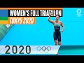 Women's FULL Triathlon 🏊‍♀️🚴‍♀️🏃‍♀️ | Tokyo Replays