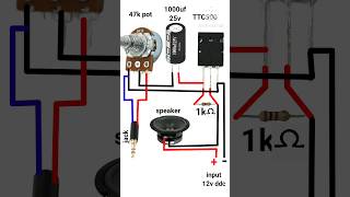 Download lagu 12v dc amplifier #shorts#home made full bass amplifier mp3
