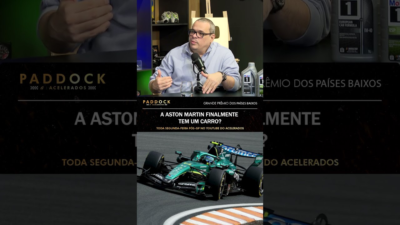 O CARRO DA ASTON MARTIN ENTROU NOS EIXOS?🫣😬🏎‍