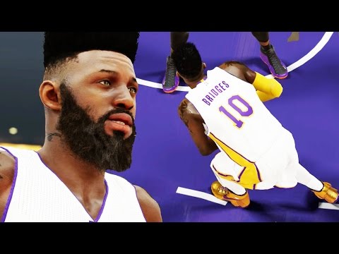 NBA 2k15 MyCAREER Gameplay S2 - Bridges Travels a Mile - Retro Bridges vs New Bridges