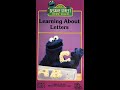 My Sesame Street Home Video Learning About Letters