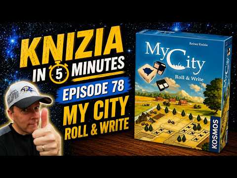 Knizia in Five Minutes. Episode 78 My City: Roll & Write.