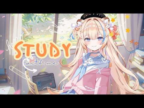 Yay more studying date🧡@EnyaIgnis  pomodoro 50-10 (Gogh)【STUDY WITH ME】