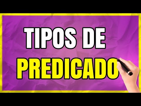 PREDICATE: What is a PREDICATE and what are the TYPES of Predicates?