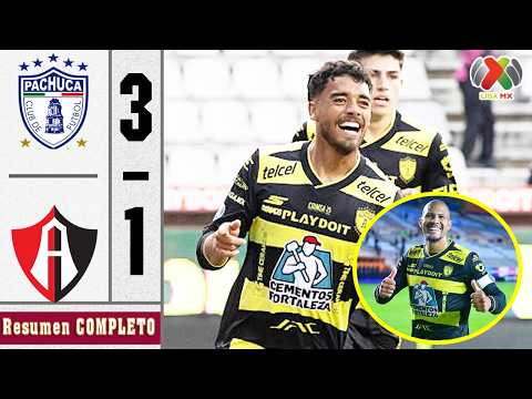 Pachuca vs Atlas 3-1 Resumen Y Goles COMPLETO 🔥 Liga MX 2026 | Clausura | Jornada 6