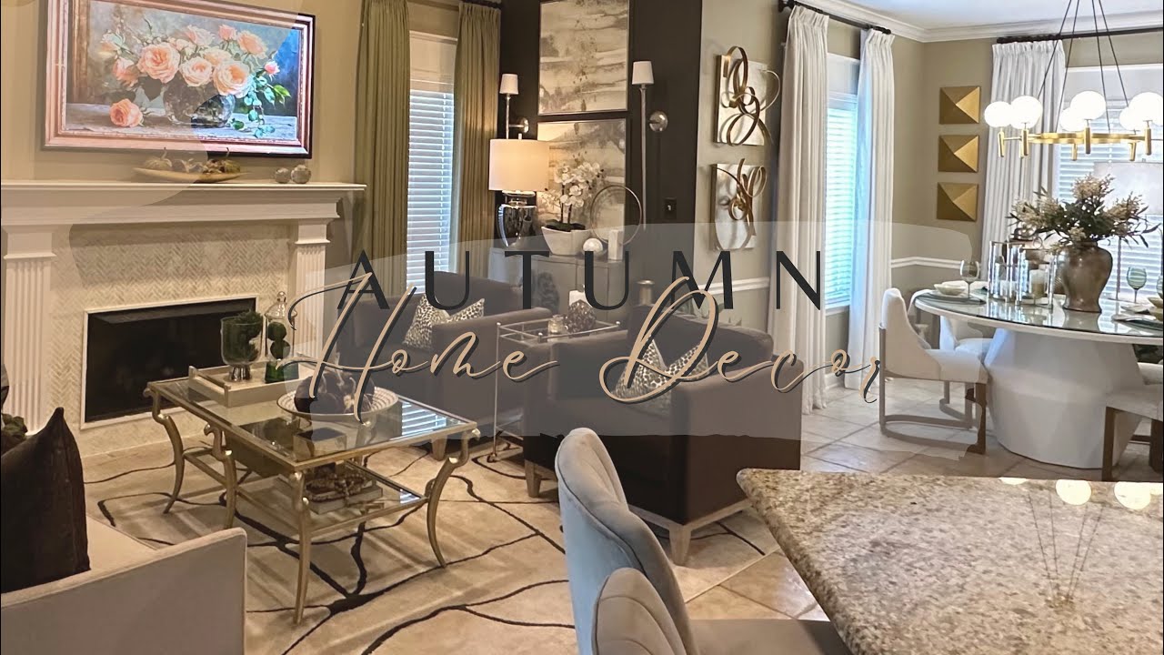 UPDATE HOME DECOR |EARLY FALL HOME DECOR | OPEN FLOOR PLAN