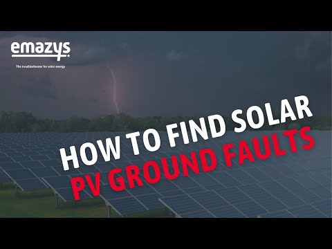 How To find Solar PV Ground Faults - fast and easy with the EmaZys Z100 PV Analyzer.