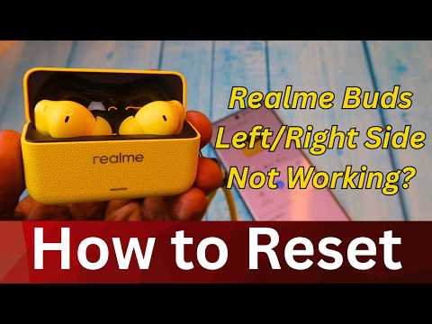 Thumbnail for Realme Buds T500 Pro Reset Guide 🔥 Fix Left/Right Earbud Not Pairing