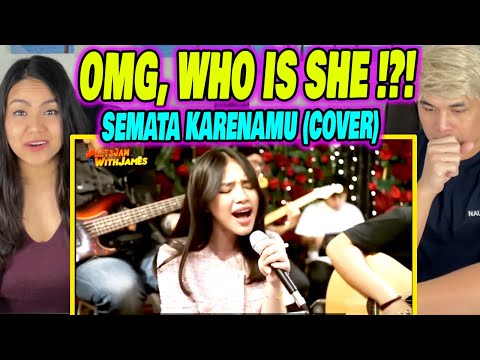 SEMATA KARENAMU (cover) - Anneth ft. Fivein #LetsJamWithJames | FIRST TIME WATCHING|