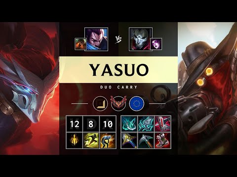 Yasuo ADC vs Jhin - EUW Grandmaster Patch 25.21