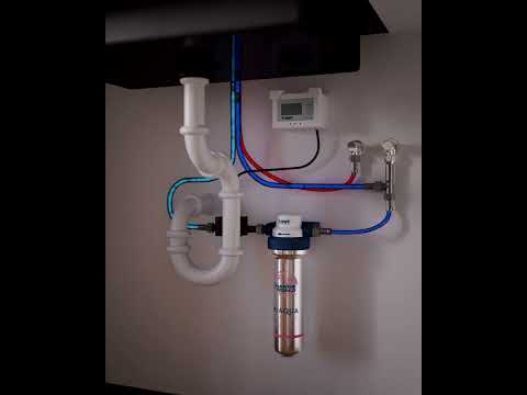 kielle Wimeo - Grifo de fregadero con filtración, negro mate 10525F24