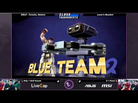 EGLX - Holy + Venom vs Z + Fwed - Smash 4 Wii U
