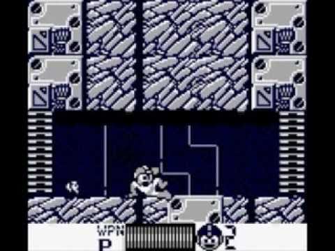 Gameboy Mega Man 3: Drill Mans Stage- No Damage