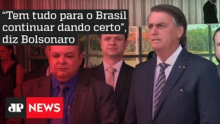 Ibaneis Rocha declara apoio a Bolsonaro no Palácio da Alvorada