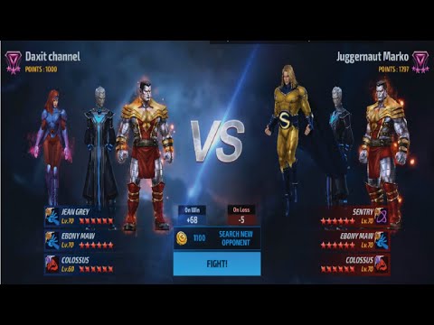 JEAN GREY VS SENTRY IN TIMELINE BATTLE | MARVEL FUTURE FIGHT