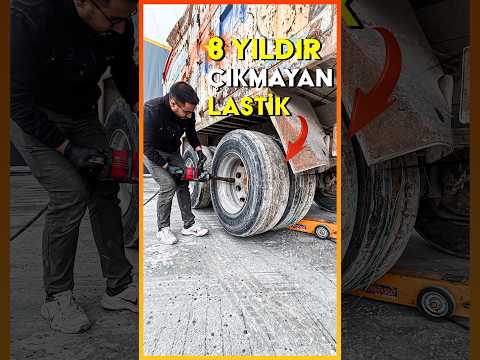 8 YILDIR SÖKÜLMEYEN LASTİK