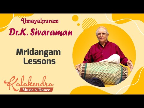 Umayalpuram K.Sivaraman - Mridangam Lessons